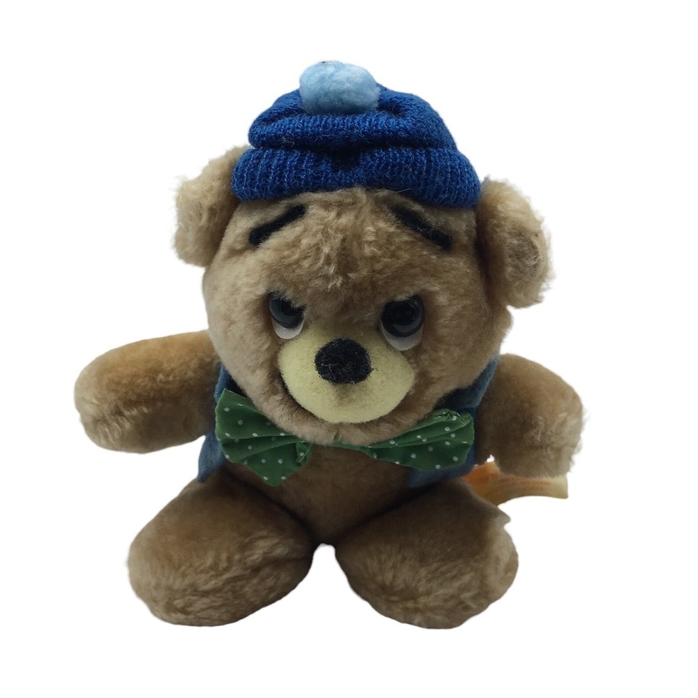 Vintage Animal Fair Ted E. Bear Plush The Bear Who Slept Through Christmas 6"